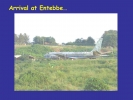 This is the French Airbus abandoned at Entebbe – made famous in the hostage taking by Palestinian terrorists. They were freed by the famous “Raid at Entebbe” by the IDF!