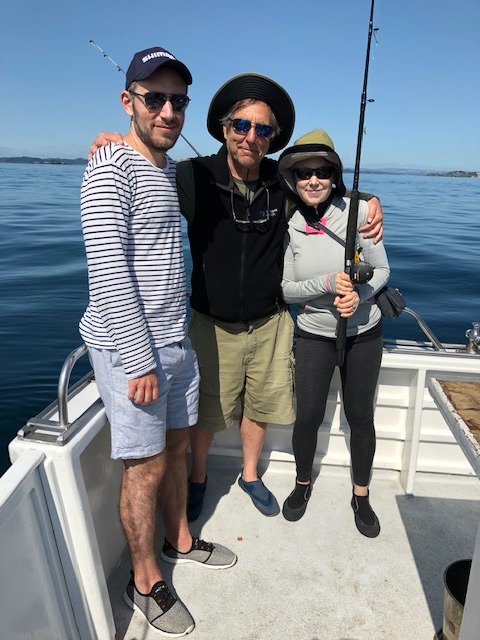 Mark, Sharon, and David, New Zealand 2019